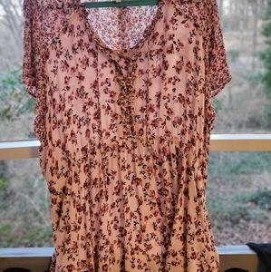 Maurice's 3x Cherry Blossom Tunic Spring